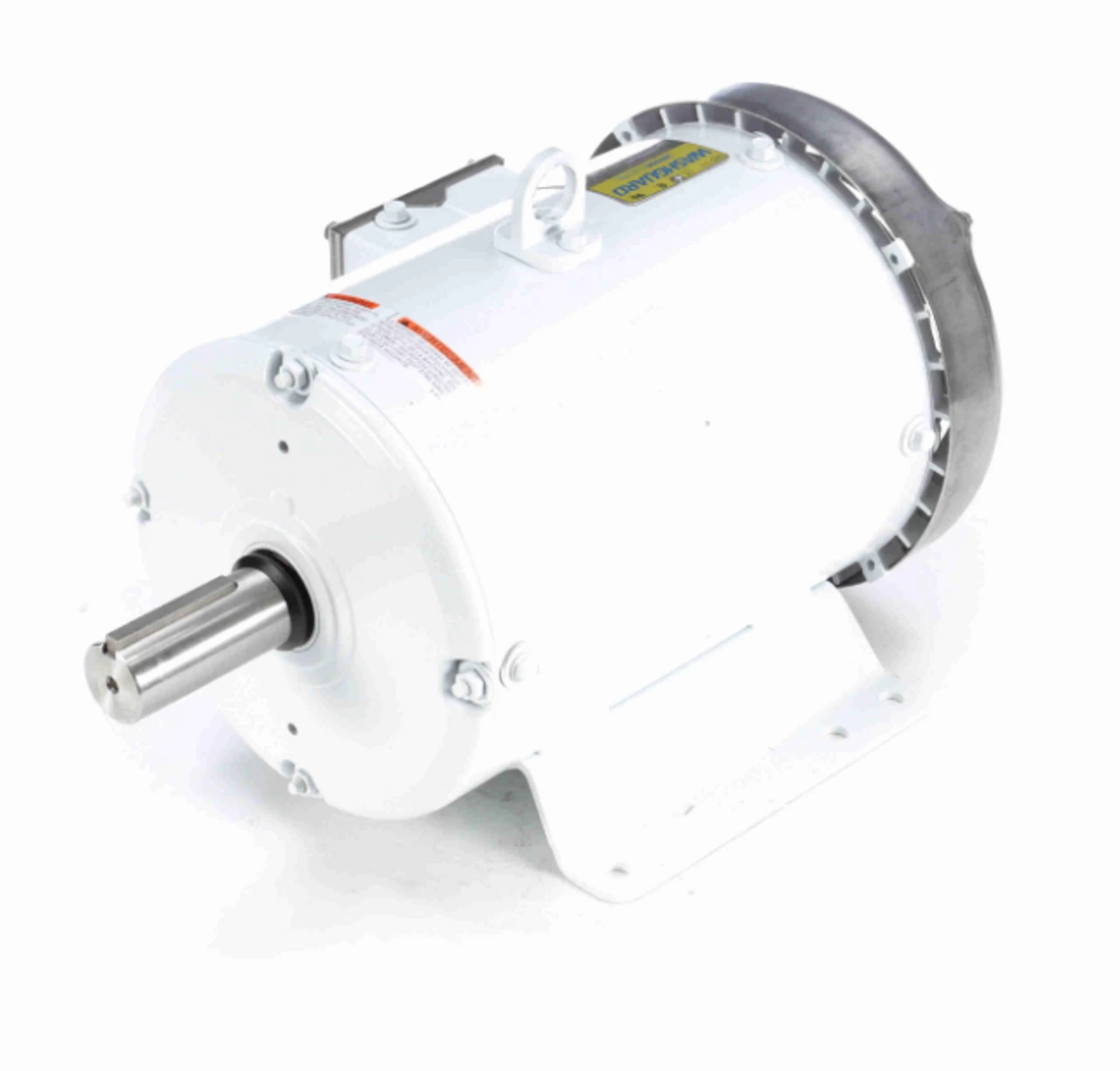 132204.00 Leeson White Duck 7 1/2 Hp 3600 RPM 230/460V 3-Phase S213T Frame TEFC (base) Motor 4 132204.00 Leeson White Duck 7 1/2 Hp 3600 RPM 230/460V 3-Phase S213T Frame TEFC (base) Motor - Image 2