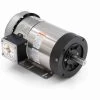 121913.00 Leeson 2 Hp 1800 RPM 208-230/460V 145TC Frame (Rigid Base) TEFC 3-Phase Stainless-Steel Wash-Down Motor -Electronic Store 13 front 05081.1643993945