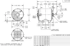 K1487 Marathon 1/3 Hp (1 Speed) 200-230/460V 1200 RPM TENV 56 Frame 3-Phase Rigid Base Motor 9 K1487 Marathon 1/3 Hp (1 Speed) 200-230/460V 1200 RPM TENV 56 Frame 3-Phase Rigid Base Motor -Electronic Store 1487 line 81337.1634659090