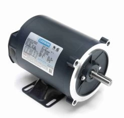 102919.00 Leeson 1/2 Hp 1800 RPM 208-230/460V 56C Frame TENV C-Face (with Base) 3-Phase Motor