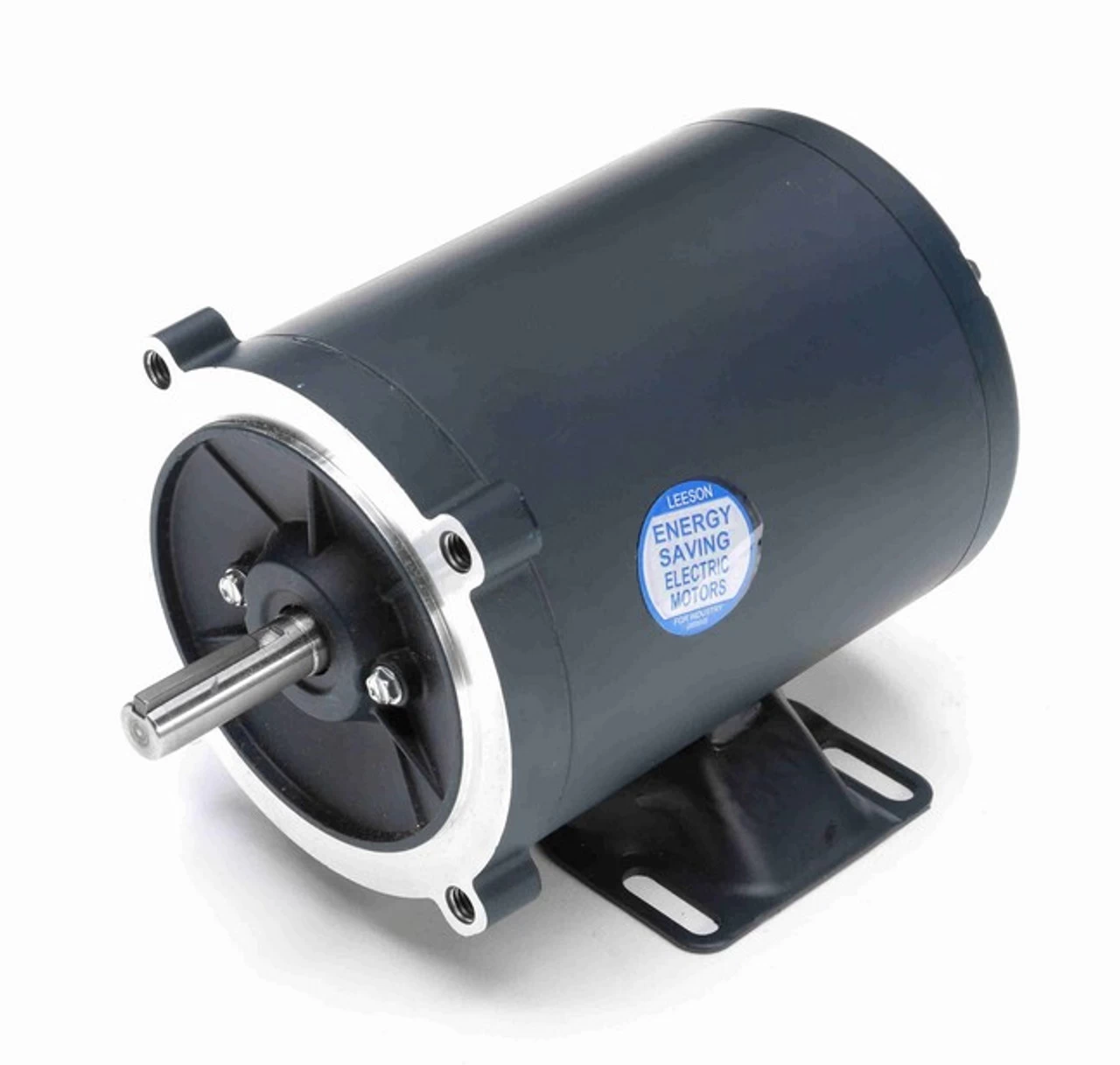 102919.00 Leeson 1/2 Hp 1800 RPM 208-230/460V 56C Frame TENV C-Face (with Base) 3-Phase Motor 4 102919.00 Leeson 1/2 Hp 1800 RPM 208-230/460V 56C Frame TENV C-Face (with Base) 3-Phase Motor - Image 2