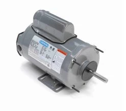 100701.00 Leeson 1/2 Hp 1800 RPM 115/230V 48Y Frame (Rigid Base) TEAO 1-Phase Farm Fan Motor