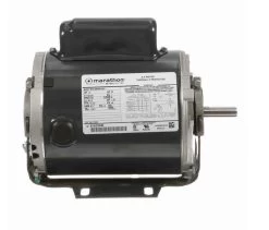 C208 Marathon 1/3 Hp (1 Speed) 115/230V 3600 RPM ODP 48 Frame Cap Start Resilient Base Motor -Electronic Store 208 side 71397.1631553272