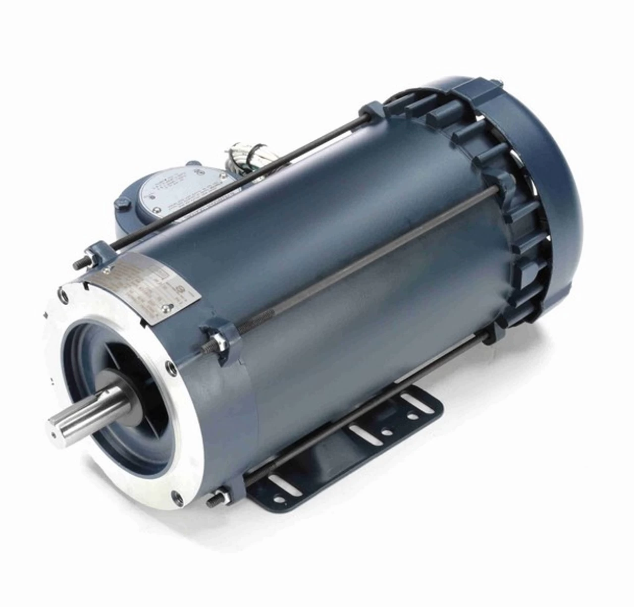 121921.00 Leeson 2 Hp 1800 RPM 230/460V 145TC Frame TEFC Explosion-Proof (Rigid Base) 3-Phase Motor 4 121921.00 Leeson 2 Hp 1800 RPM 230/460V 145TC Frame TEFC Explosion-Proof (Rigid Base) 3-Phase Motor - Image 2