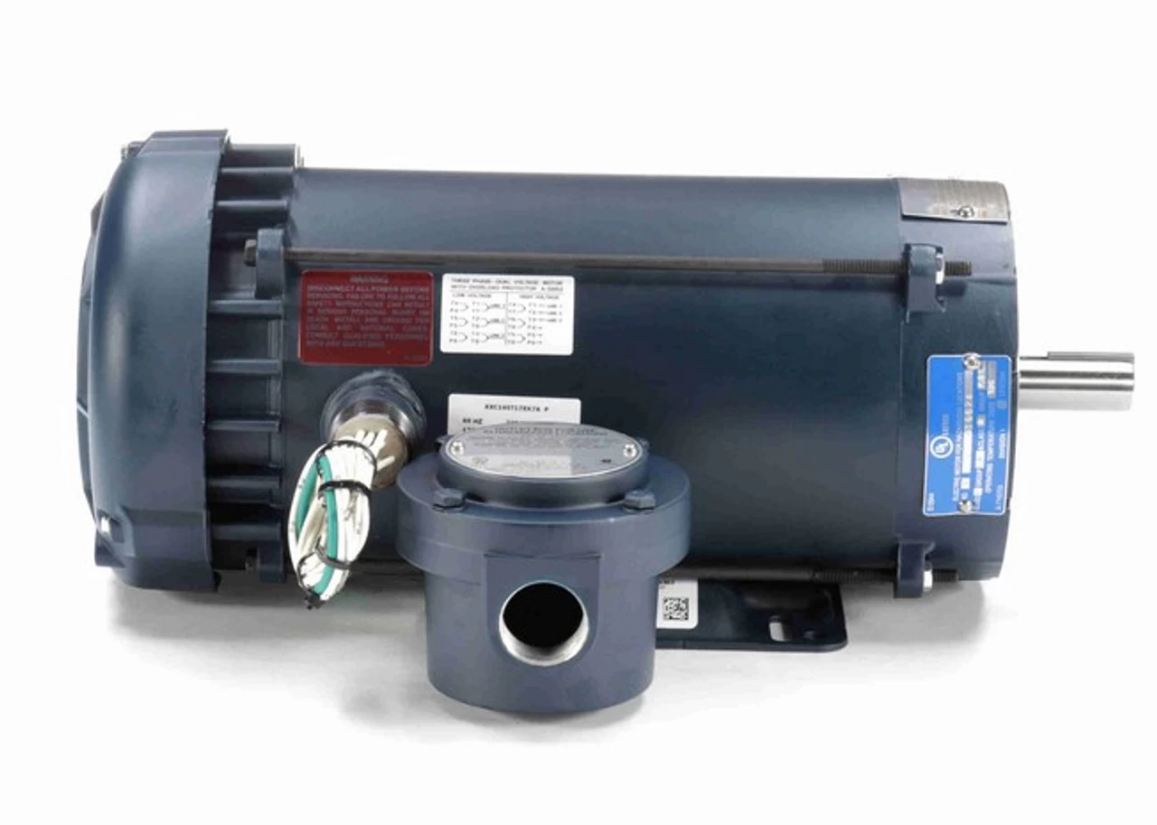 121921.00 Leeson 2 Hp 1800 RPM 230/460V 145TC Frame TEFC Explosion-Proof (Rigid Base) 3-Phase Motor 5 121921.00 Leeson 2 Hp 1800 RPM 230/460V 145TC Frame TEFC Explosion-Proof (Rigid Base) 3-Phase Motor - Image 3