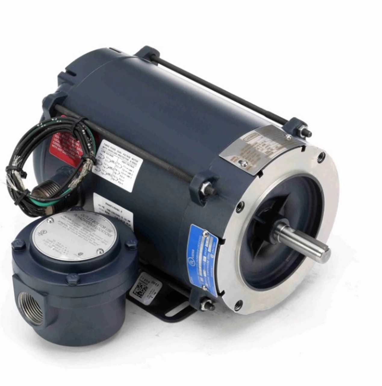 114628.00 Leeson 1/2 Hp 1800 RPM 208-230/460V 56C Frame Explosion-Proof (Rigid Base) 3-Phase Motor 3 114628.00 Leeson 1/2 Hp 1800 RPM 208-230/460V 56C Frame Explosion-Proof (Rigid Base) 3-Phase Motor