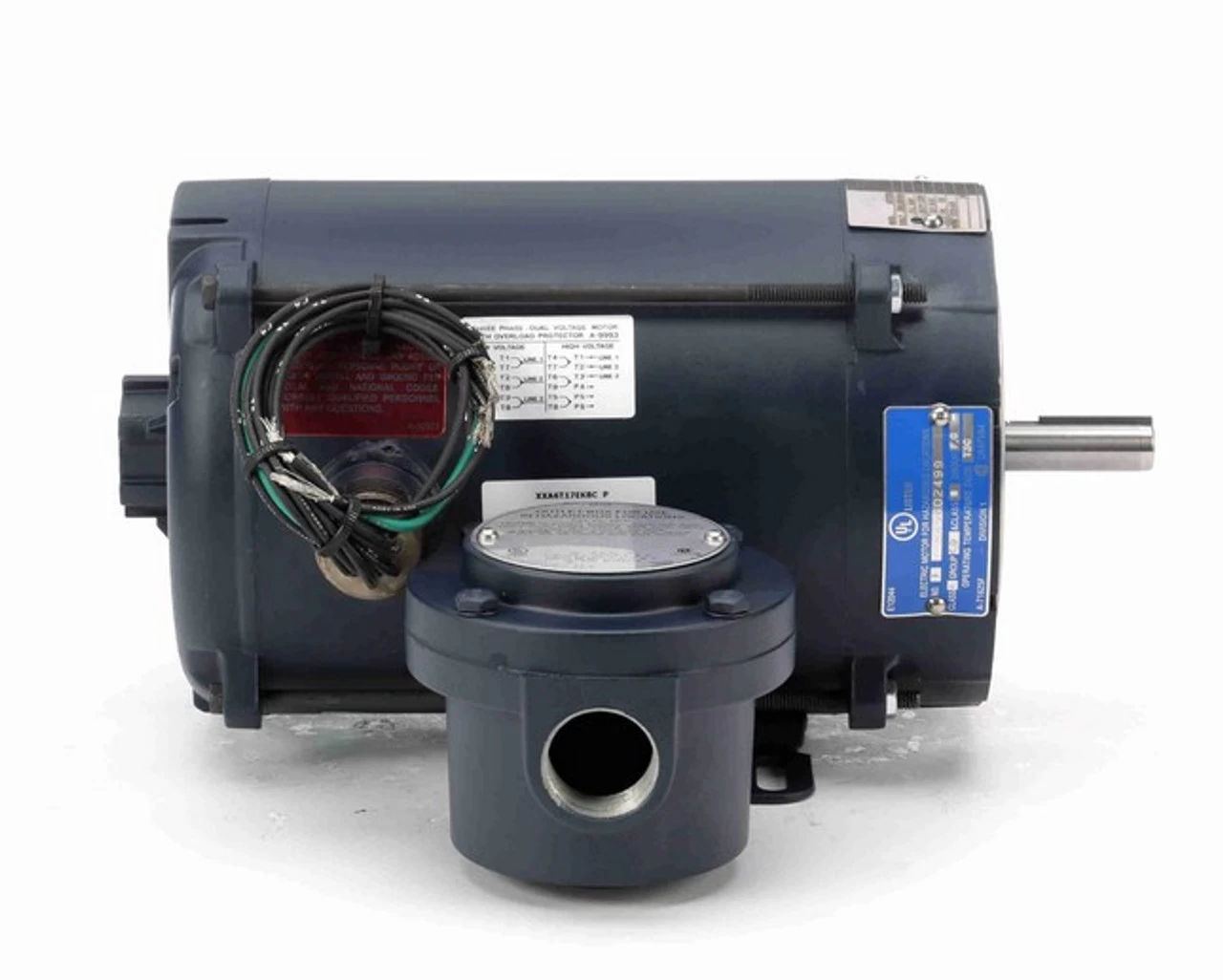 114628.00 Leeson 1/2 Hp 1800 RPM 208-230/460V 56C Frame Explosion-Proof (Rigid Base) 3-Phase Motor 5 114628.00 Leeson 1/2 Hp 1800 RPM 208-230/460V 56C Frame Explosion-Proof (Rigid Base) 3-Phase Motor - Image 3