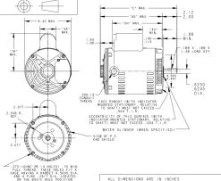 C338 Marathon 1 Hp (1 Speed) 115/208-230V 3600 RPM ODP 56C Frame Cap Start Oil Burner Motor 9 C338 Marathon 1 Hp (1 Speed) 115/208-230V 3600 RPM ODP 56C Frame Cap Start Oil Burner Motor -Electronic Store 338 line 00340.1634231056