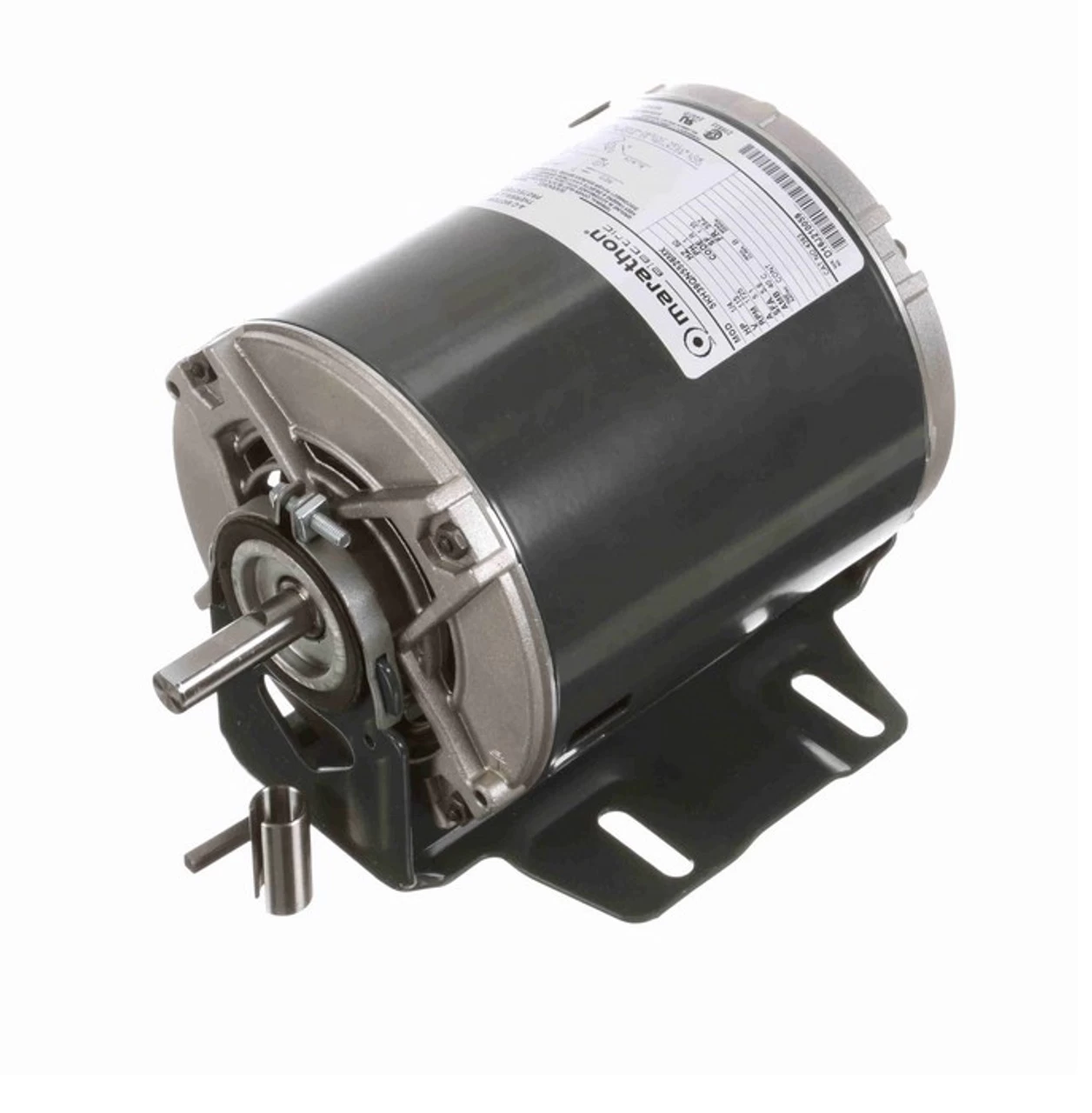 4363 Marathon 1/4 Hp (1 Speed) 115V 1800 RPM ODP 56Z Frame Resilient Base Blower Motor 4 4363 Marathon 1/4 Hp (1 Speed) 115V 1800 RPM ODP 56Z Frame Resilient Base Blower Motor - Image 2