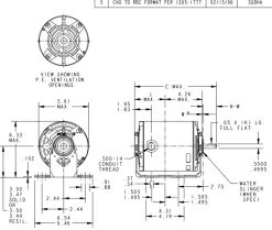 4363 Marathon 1/4 Hp (1 Speed) 115V 1800 RPM ODP 56Z Frame Resilient Base Blower Motor 9 4363 Marathon 1/4 Hp (1 Speed) 115V 1800 RPM ODP 56Z Frame Resilient Base Blower Motor -Electronic Store 4363 line 35939.1628624130