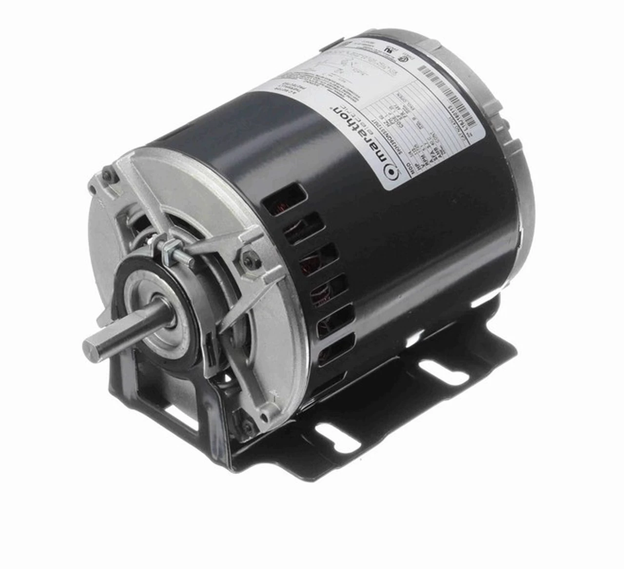 4701 Marathon 1/4 Hp (1 Speed) 115V 1800 RPM ODP 48Y Frame Resilient Base Blower Motor 4 4701 Marathon 1/4 Hp (1 Speed) 115V 1800 RPM ODP 48Y Frame Resilient Base Blower Motor - Image 2