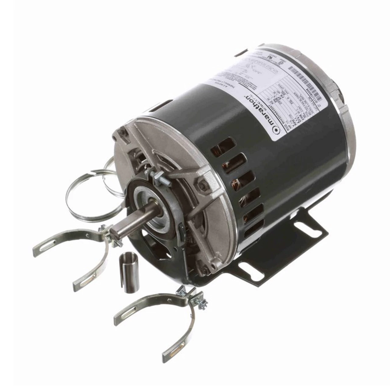 4734 Marathon 1/3 Hp (1 Speed) 115V 1800 RPM Open 48Y Frame Split Phase Resilient Base Motor 5 4734 Marathon 1/3 Hp (1 Speed) 115V 1800 RPM Open 48Y Frame Split Phase Resilient Base Motor - Image 3