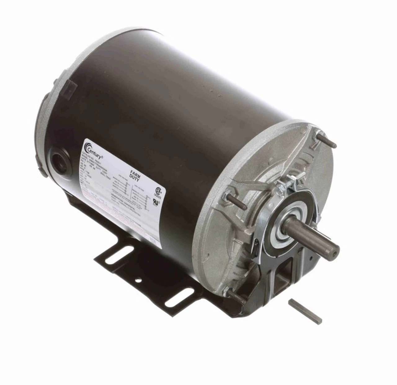 F502V1 Century 1/2 Hp 1800 RPM 115/230V TEAO 56 Frame Belt Drive Motor 3 F502V1 Century 1/2 Hp 1800 RPM 115/230V TEAO 56 Frame Belt Drive Motor