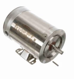 117267.00 Leeson 3/4 Hp 1800 RPM 208-230/460V 56C Frame (Rigid Base) TENV 3-Phase Premium-Stainless Wash-Down Motor