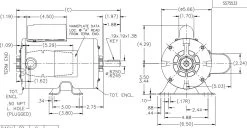 X913 Marathon 1/2 Hp 1800 RPM 115/230V TEAO 56 Frame Belt Drive Motor -Electronic Store 913 line 21260.1622573117